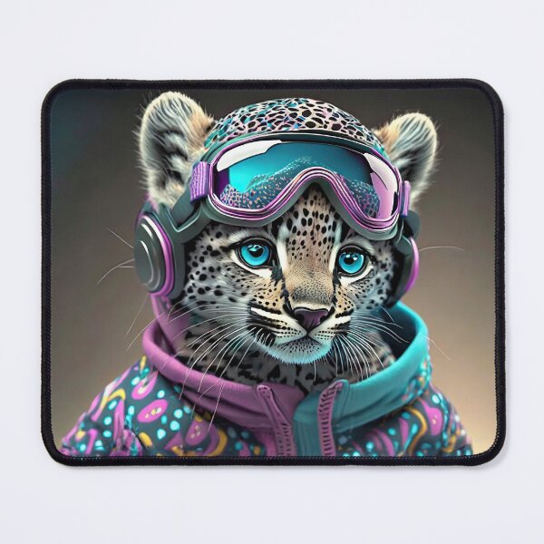 Item preview, Baby Cheetah in Snow Gear designed and sold by JohnXD247.