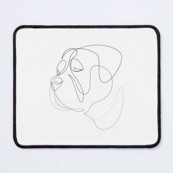 Item preview, Bullmastiff - one line dog designed and sold by addillum.