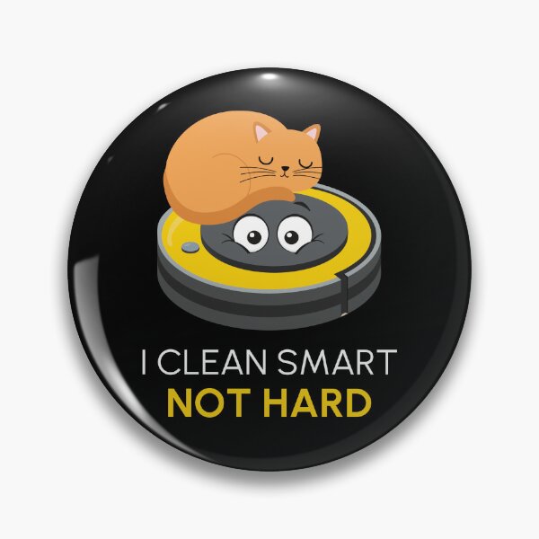 Item preview, I Clean Smart Cat Kitten Robot Vacuum designed and sold by MooonTees.