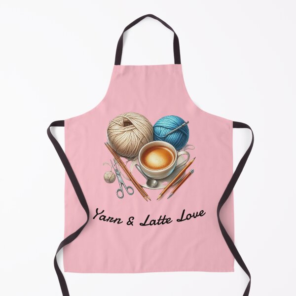 Item preview, Yarn & Latte Love designed and sold by HeadTurningArt.