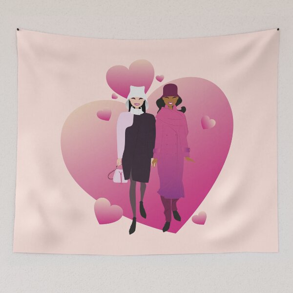Item preview, interracial couple designed and sold by ladstudio.