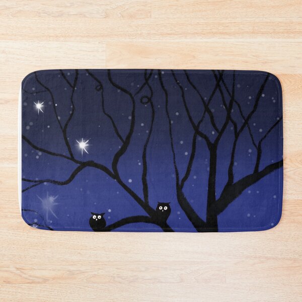 Item preview, Cute Elephants , baby elephant , starlit night with moon designed and sold by wrightsonarts.