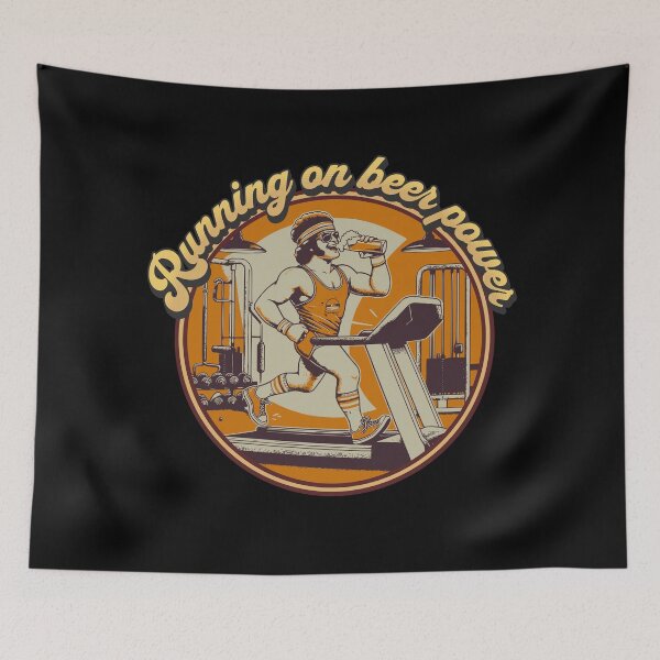 Item preview, Running on beer power designed and sold by Retro-Rebellion.