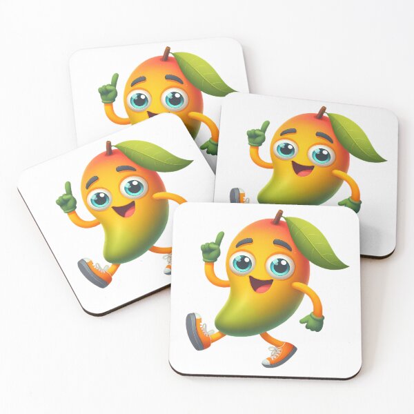 Item preview, Dancing Food: dancing mango designed and sold by CreativeSparkzz.