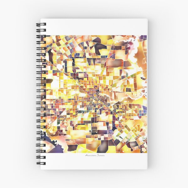 Item preview, Houston Texas City Map - Golden Yellow designed and sold by StylishStacks.