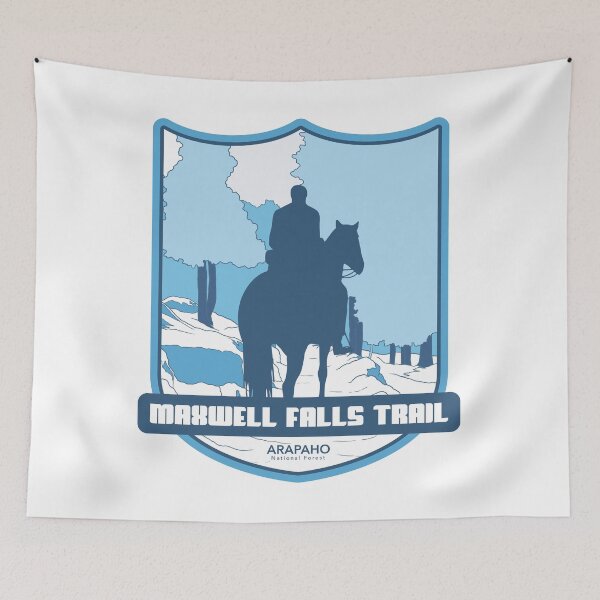 Item preview, Maxwell Falls Trail - Arapaho National Forest designed and sold by Moritz Schwäble.