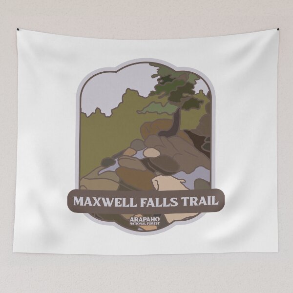 Item preview, Maxwell Falls Trail - Arapaho National Forest designed and sold by Moritz Schwäble.