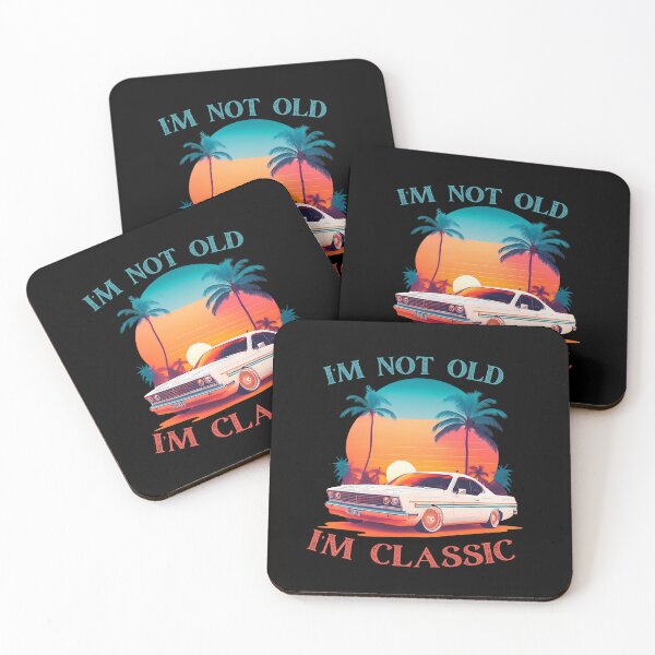 Item preview, I'm Not Old I'm Classic Funny Car Graphic - Mens & Womens Short Sleeve  designed and sold by CaPhuna.