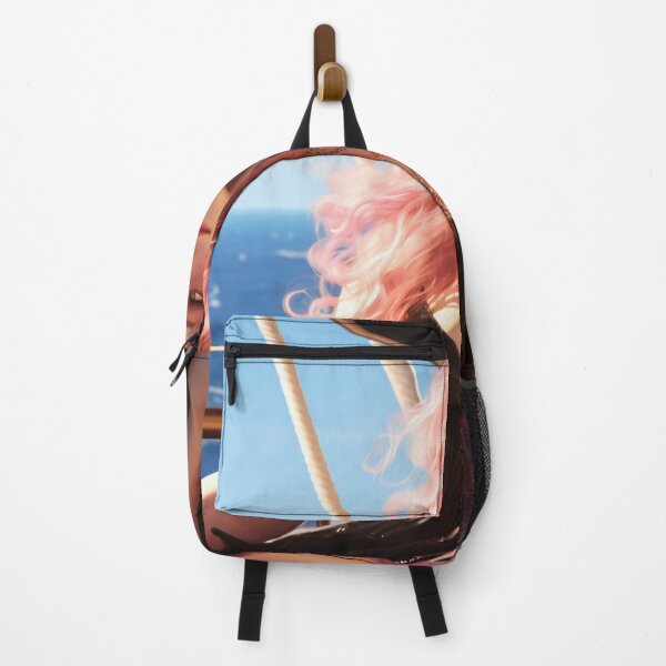 Item preview, Serene Voyage: The Pink-Haired Siren of the Sea designed and sold by oanaunciuleanu.