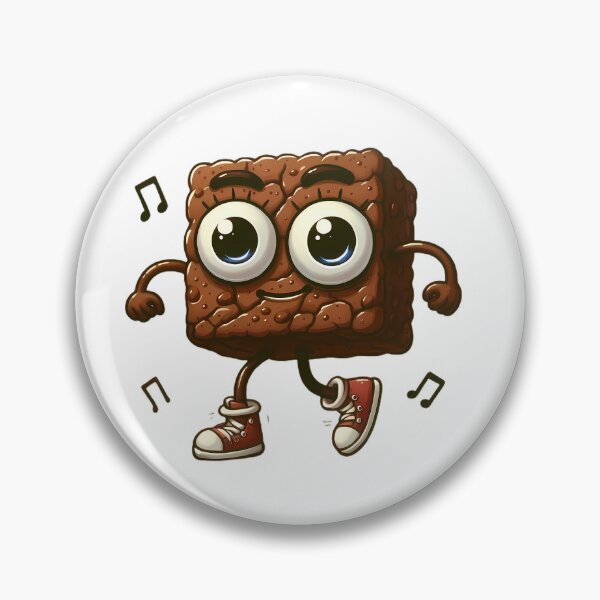 Artikelvorschau, Dancing Food: tanzender Brownie entworfen und verkauft von CreativeSparkzz.
