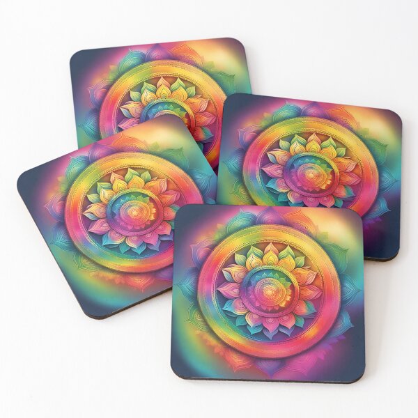 Item preview, Tranquil Radiance Symmetric Mandala Bliss designed and sold by SpiritualManda.