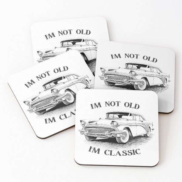 Item preview, I'm Not Old I'm Classic Funny Car Graphic - Mens & Womens Short Sleeve  designed and sold by CaPhuna.
