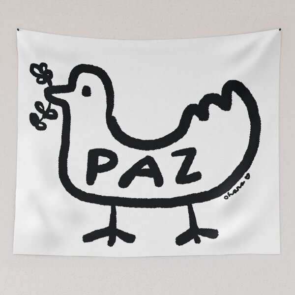 Artikelvorschau, PAZ FRIEDENSVOGEL entworfen und verkauft von OharaHale.