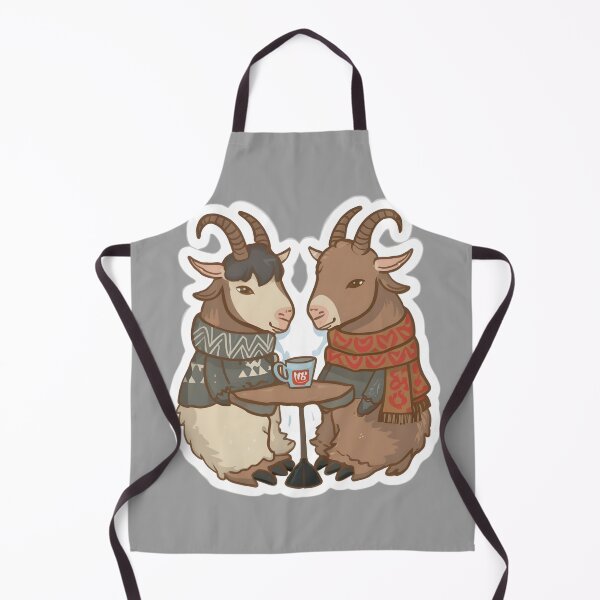 Item preview, Goat Pairs' Winter Delights: Love and Coffee designed and sold by GENZ-CREATIVES.