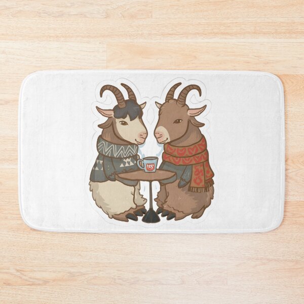 Item preview, Goat Pairs' Winter Delights: Love and Coffee designed and sold by GENZ-CREATIVES.