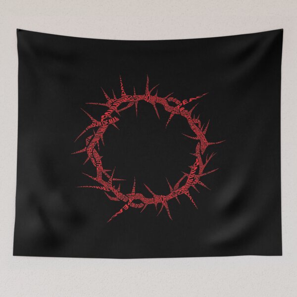 Item preview, Divine Emblem: Jesus Cross Crown Tee designed and sold by clevercraft58.
