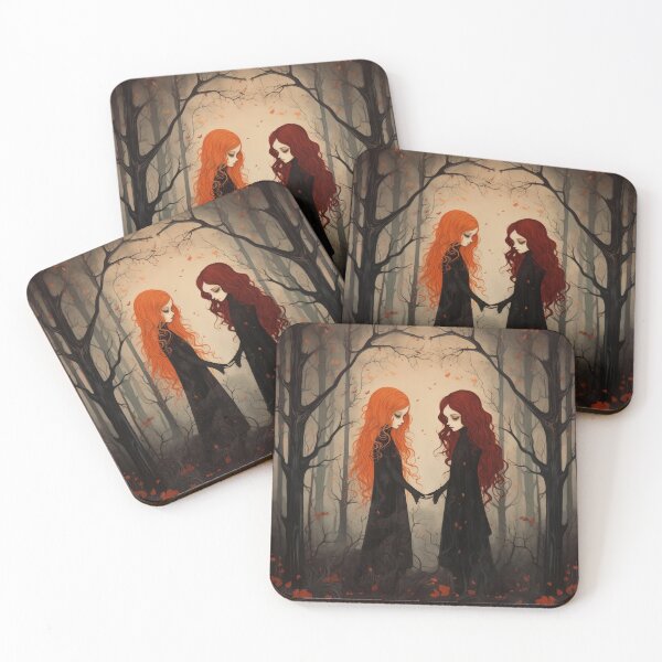 Item preview, Twin Flames - Witches Love designed and sold by explicitempress.