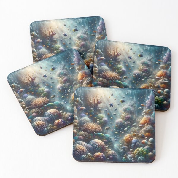 Item preview, "Vibrant Ocean Depths" designed and sold by APARTAI EU.
