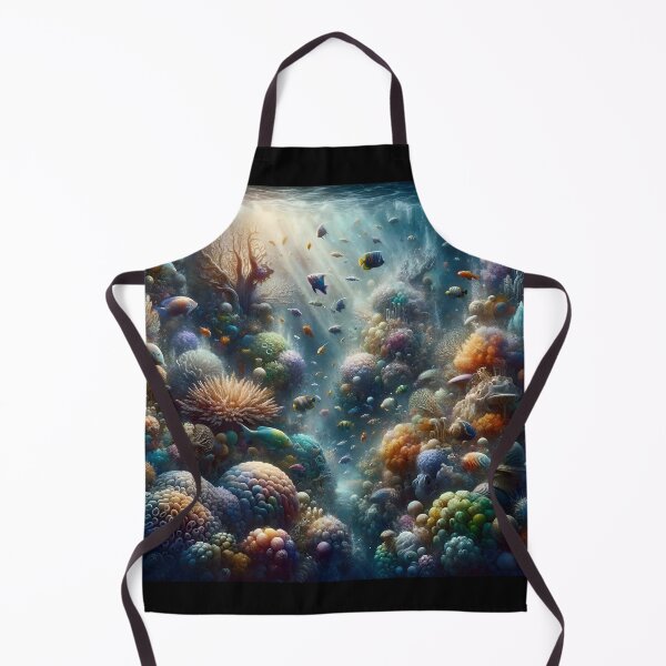 Item preview, "Vibrant Ocean Depths" designed and sold by APARTAI EU.
