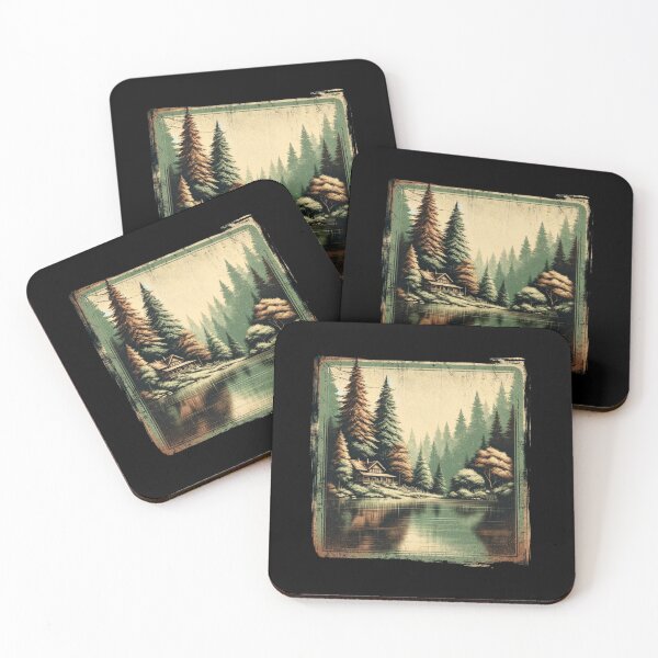Item preview, Rustic Cabin by the Lake designed and sold by ChromaticBlend.