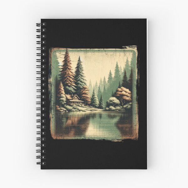 Item preview, Rustic Cabin by the Lake designed and sold by ChromaticBlend.