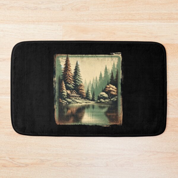 Item preview, Rustic Cabin by the Lake designed and sold by ChromaticBlend.