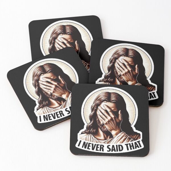Item preview, I NEVER SAID THAT meme Jesus Christ designed and sold by plushism.