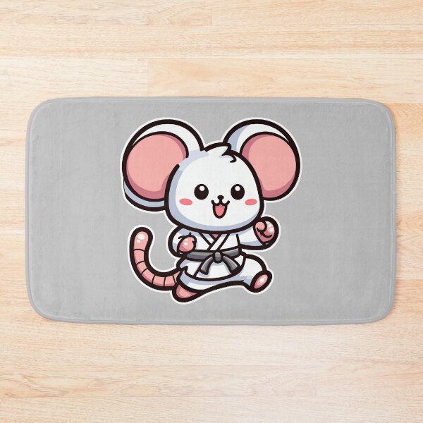 Item preview, Kawaii Cute Karate Mouse 1 | Pets and Animals for Men and Women t-shirt designed and sold by panchiTWO.