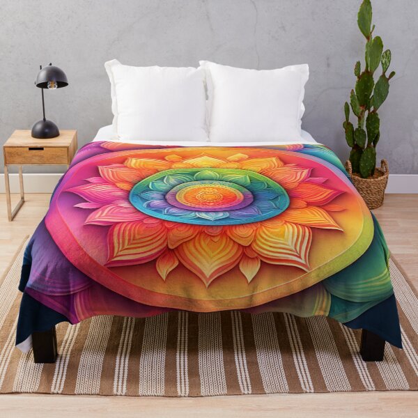 Item preview, Radiant Diversity Mandala - LGBTQ Celebration designed and sold by SpiritualManda.