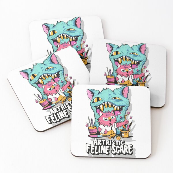 Item preview, Artistic Feline Scare designed and sold by ToporArt.