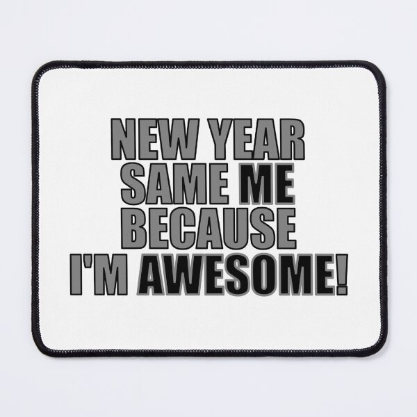Item preview, New Year's resolution, funny New Year's Eve designed and sold by nkhookysun.