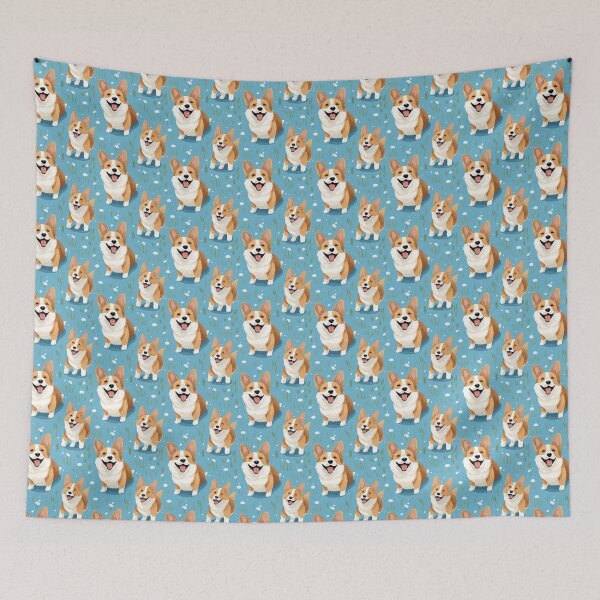 Item preview, I love corgis! designed and sold by MidArtForge.