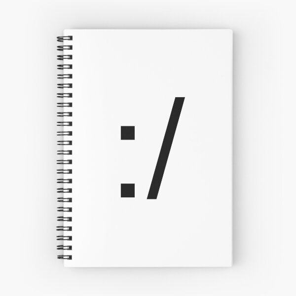 Item preview, Emoticon ":/" black designed and sold by Daikon.