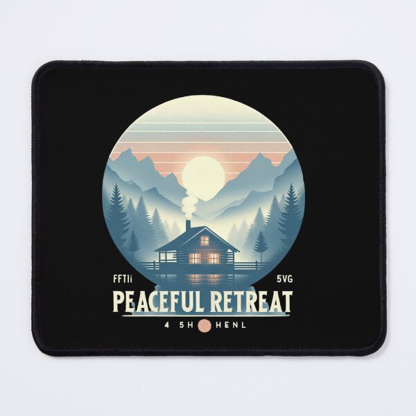 Item preview, Dawn at the Mountain Cabin designed and sold by ChromaticBlend.
