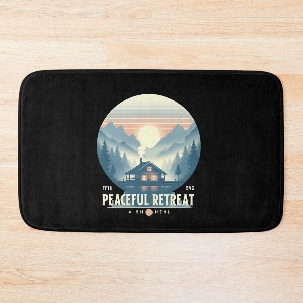 Item preview, Dawn at the Mountain Cabin designed and sold by ChromaticBlend.