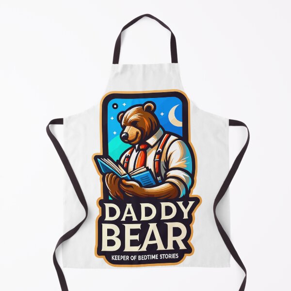 Item preview, Daddu Bear - Keeper of Bedtime Stories - Papa Bear - Gift for Dad #2 designed and sold by InkCraftHouse.