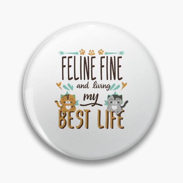 Item preview, Feline Fine designed and sold by IconicFriends.