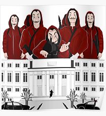La casa de papel Poster