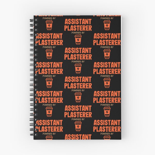 Item preview, Assistant Plasterer Powered by Coffee designed and sold by NermilioDesigns.