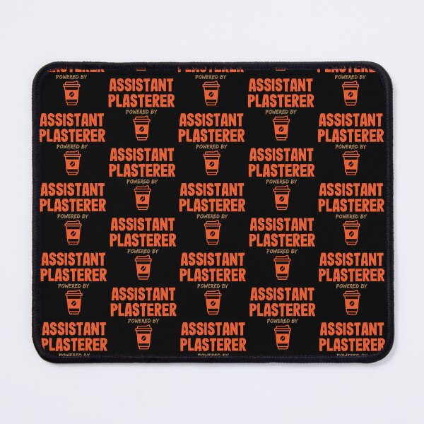 Item preview, Assistant Plasterer Powered by Coffee designed and sold by NermilioDesigns.