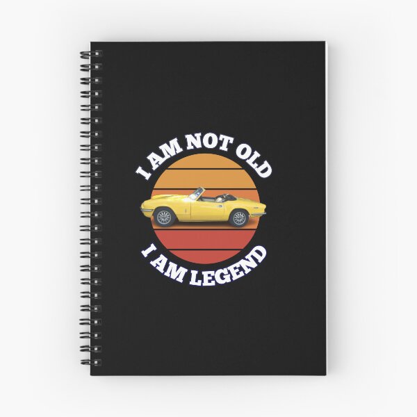 Item preview, I am not old i am legend Triumph Spitfire designed and sold by MariaFrancisco.
