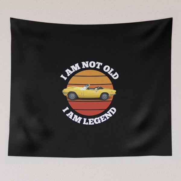 Item preview, I am not old i am legend Triumph Spitfire designed and sold by MariaFrancisco.