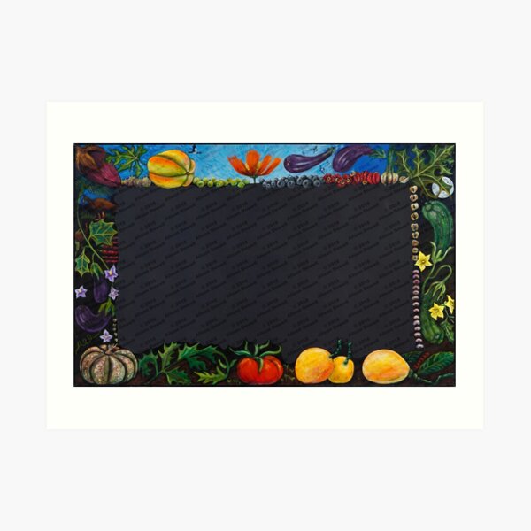 Blackboard Art Print