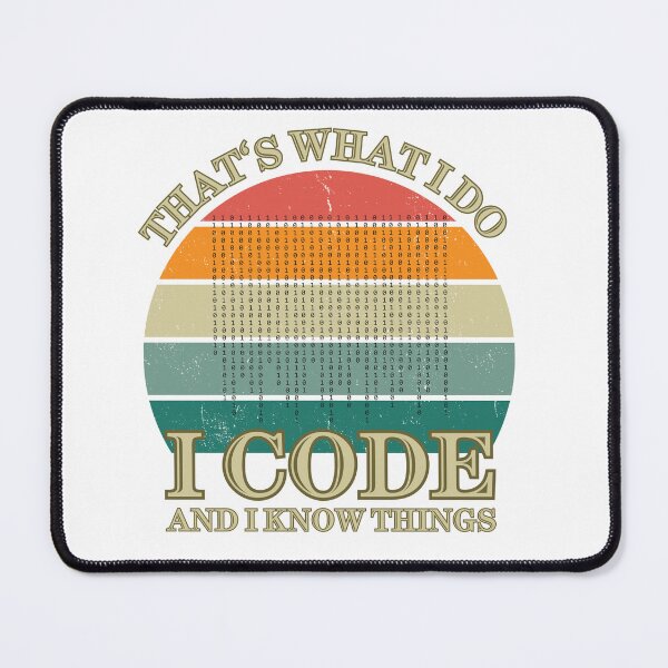 Item preview, That's What I Do - Vintage Coding designed and sold by CodedCraftsShop.