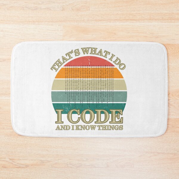 Item preview, That's What I Do - Vintage Coding designed and sold by CodedCraftsShop.