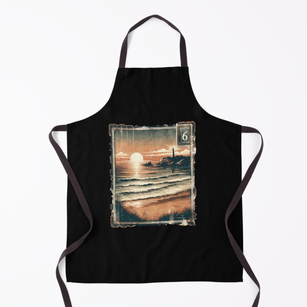 Item preview, Vintage Seaside Sunset designed and sold by ChromaticBlend.