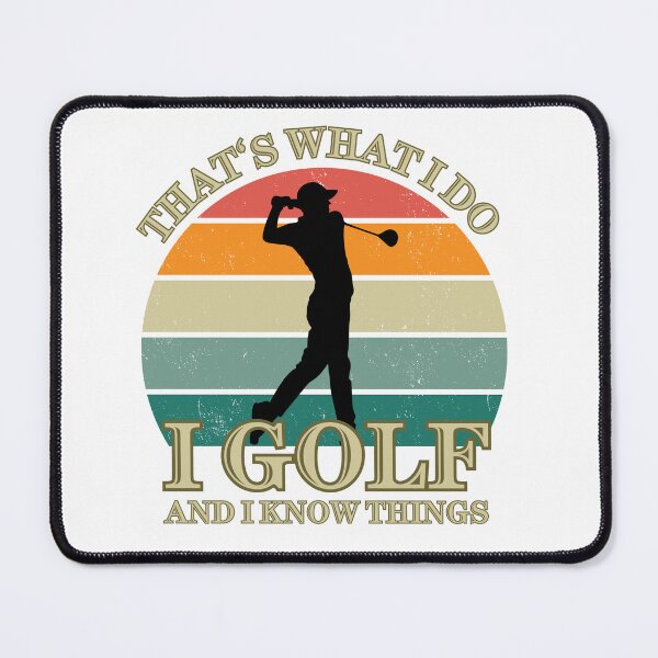 Item preview, That's What I Do - Vintage Golfing designed and sold by CodedCraftsShop.