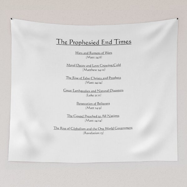 Item preview, The Prophesied End Times designed and sold by BenO63.