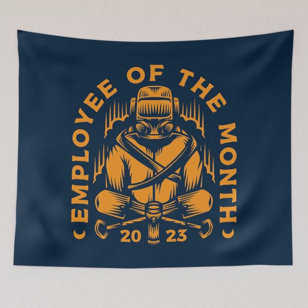 Item preview, Employee of the Month designed and sold by AlundrART.