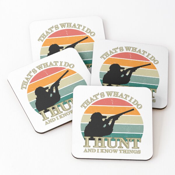 Item preview, That's What I Do - Vintage Hunting designed and sold by CodedCraftsShop.